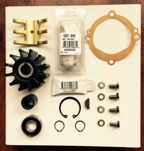 Sherwood Crusader Raw Water Pump Kit 97179 11068 20311 OEM Parts E35 1 ...