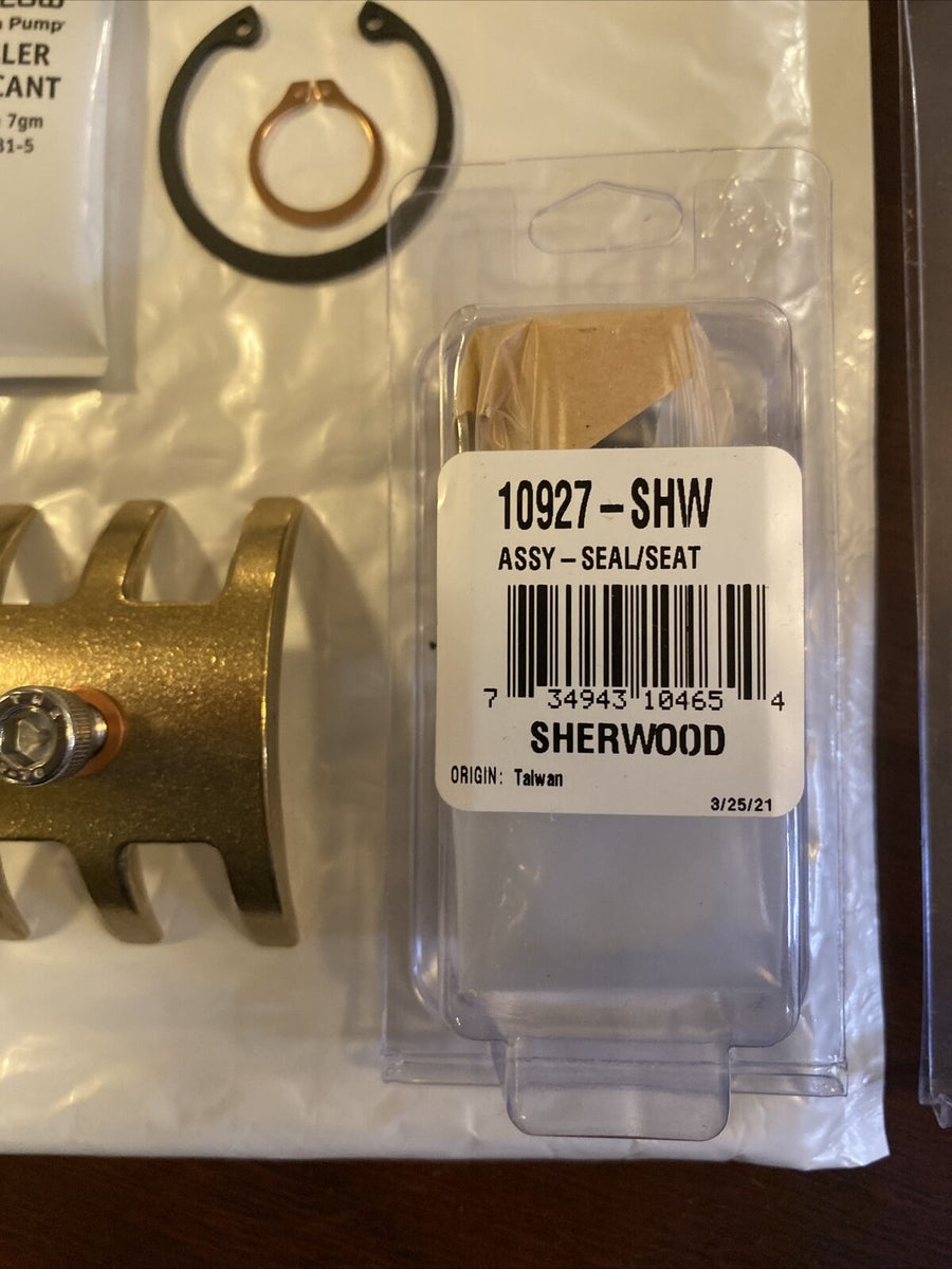 Sherwood Crusader Raw Water Pump Kit 97179 11068 20311 E35 10615 & Sha ...