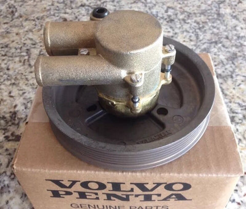 Volvo Penta Raw Water Sea Pump NEW 21212798, 3812522 OEM READ 4 Cylinder Only