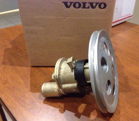 NEW Volvo Penta Raw Water Sea Pump 3858847 WITH EXCHANGE 6.5" Pulley 3851623