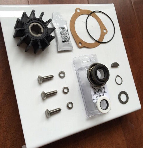 Raw Water Pump Impeller & Repair Kit For Sherwood S11095G / S11095-G / 10615 Pumps